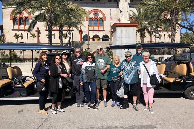 Private Guided Historic Electric Cart Tour of St. Augustine - A good fit for limited mobility, with clear limits