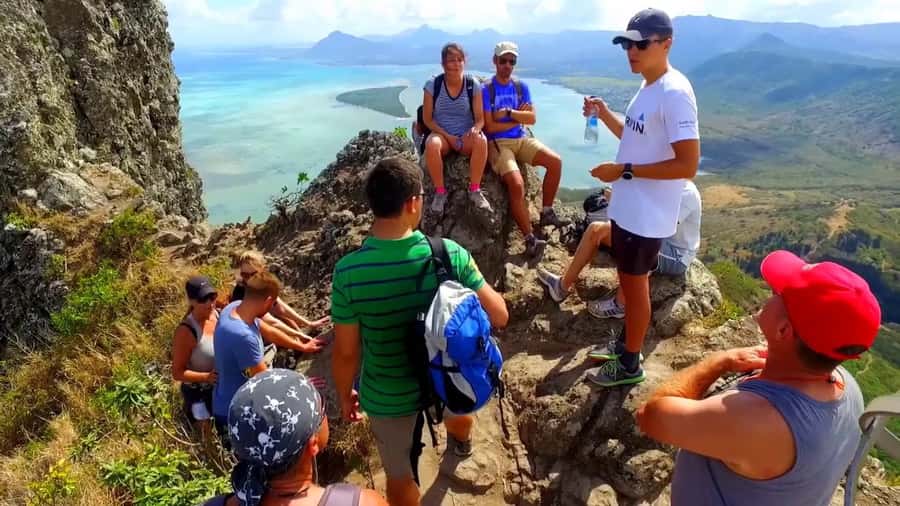 PRIVATE LeMorne Mountain Picturesque Hike-UNESCO Recognised - When the path becomes a scramble