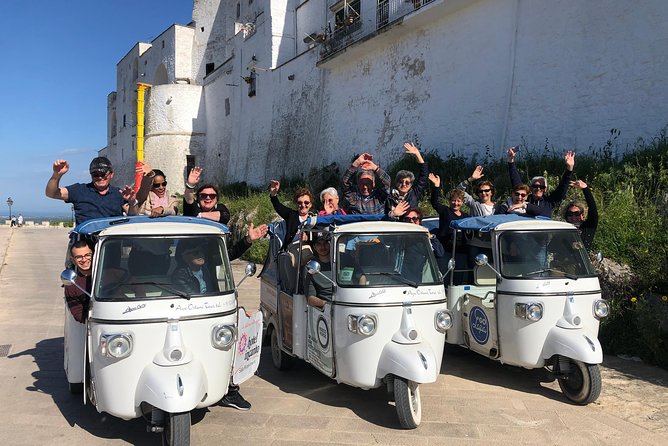 Private Tour of the Medieval Village of Ostuni by Tuk Tuk - The White City Is Easy to Walk, But Not Always Easy to Climb