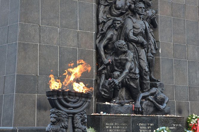 Private Tour: Warsaw's Jewish Heritage by Retro Fiat - The ghetto wall and Chłodna Street