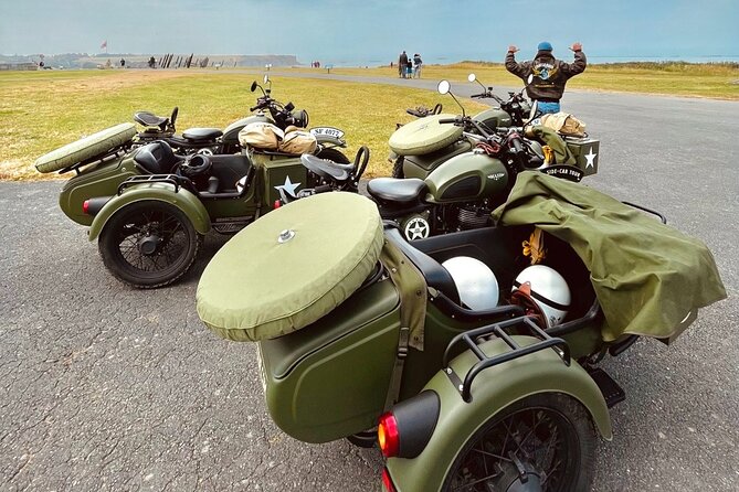 Private vintage sidecar tour of the D-Day Landing Beaches - Why the sidecar changes the Normandy experience