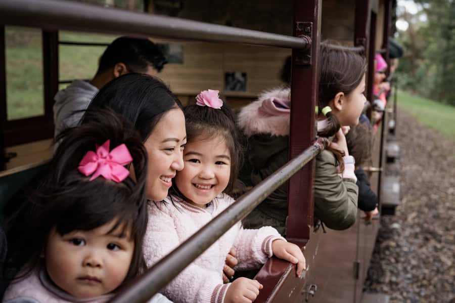 Puffing Billy Railway: Heritage Steam Train Journey - What to do at Lakeside and Emerald Lake Park
