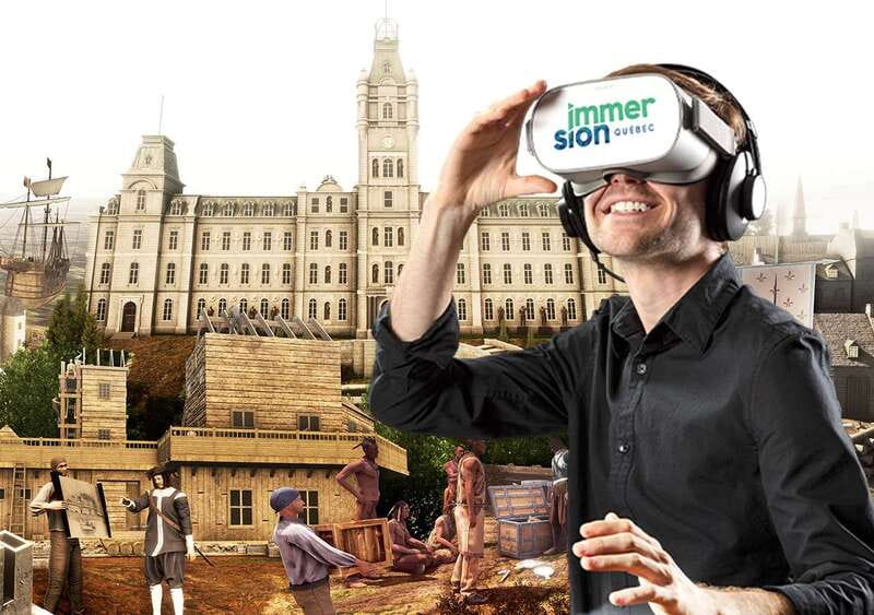 Quebec City's History in Virtual Reality - Starting in the vaults of Maison Chevalier
