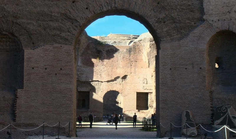 Rome: Ancient Baths of Caracalla Ticket & Audio Guide - Entering at Viale delle Terme di Caracalla