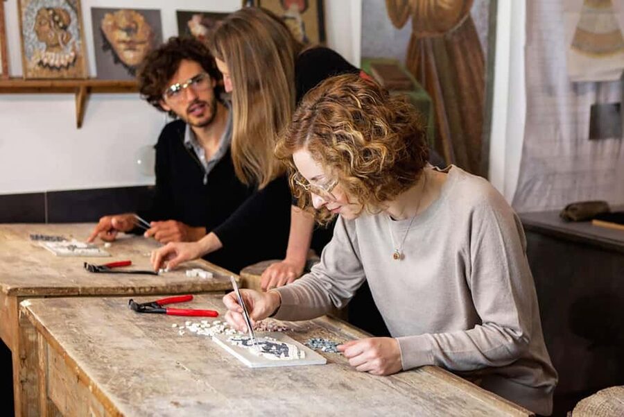 Rome: Ancient Mosaic Making Workshop - Starting With Roman Technique and History