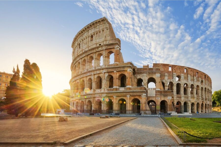 Rome: Colosseum, Ancient Rome and Catacombs Tours & Tickets - Entering the Colosseum with timed admission