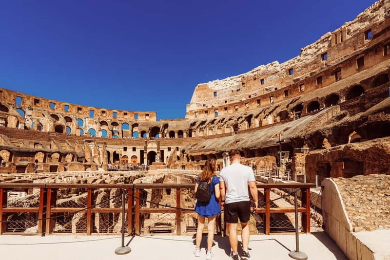 Rome: Colosseum and Ancient Rome Access with Optional Arena - Entering the Colosseum on a Timed Ticket