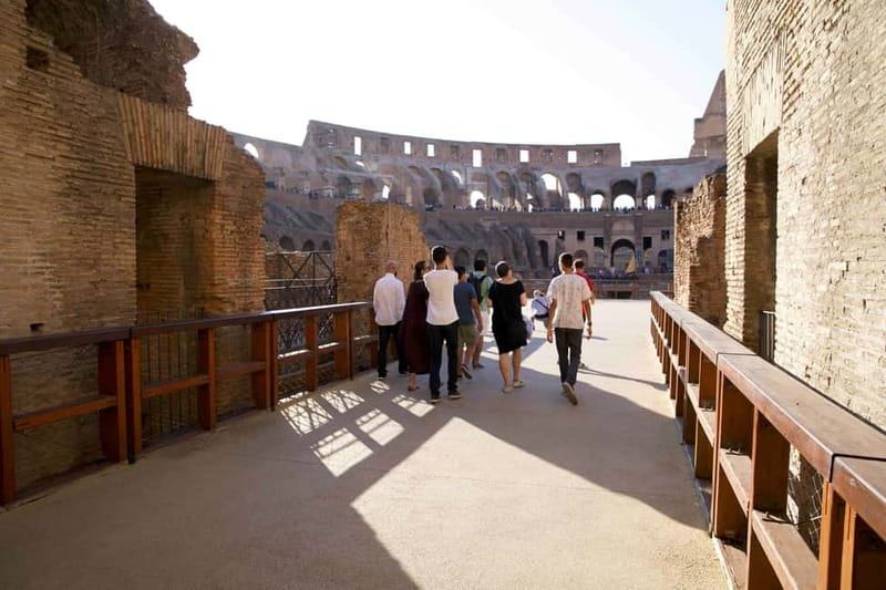 Rome: Colosseum and Ancient Rome Small Group Guided Tour - Walking From the Arena to the Roman Forum