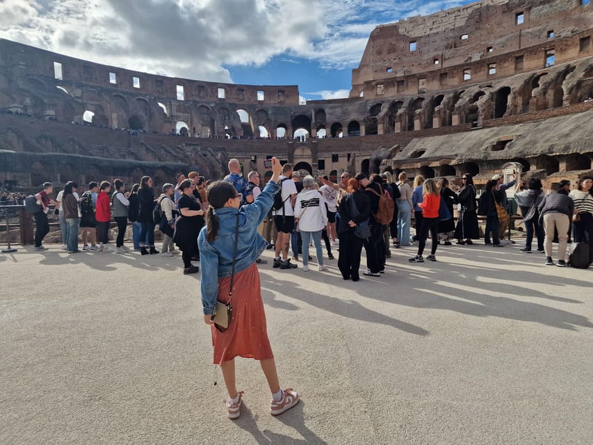 Rome: Colosseum Arena Access and Ancient Rome Guided Tour - Heat, rain, and the physical side of ancient Rome
