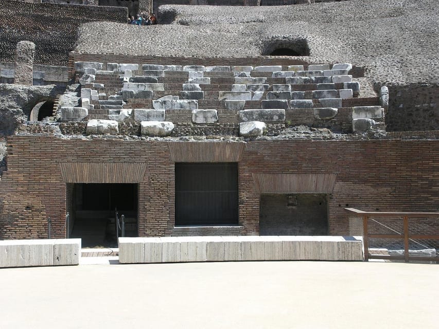 Rome: Colosseum with Access to Arena Floor and Ancient Rome - The Temple of Julius Caesar and Palatine Hill