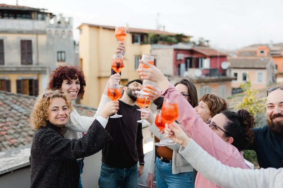 Rome: Food Tour of the Historic Center with Rooftop Spritz - Key points to know before booking
