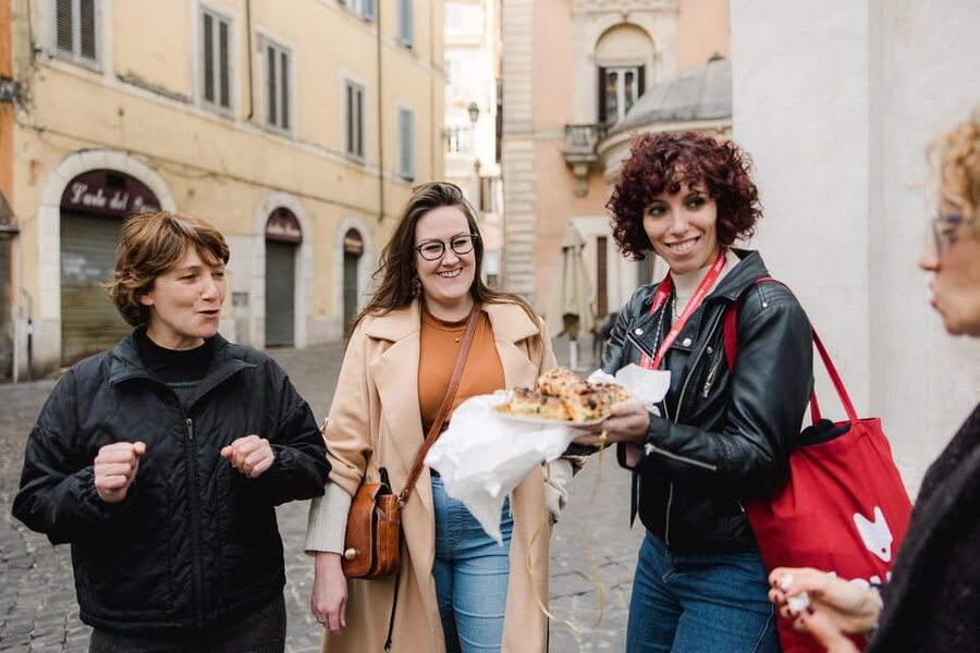 Rome: Food Tour of the Historic Center with Rooftop Spritz - Portico d’Ottavia and the old Jewish Quarter