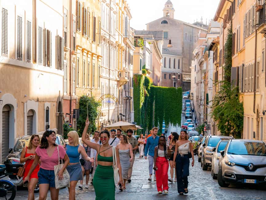 Rome: Guided Bar Crawl with Drinks & Dark History - The bars, group size, and social pace