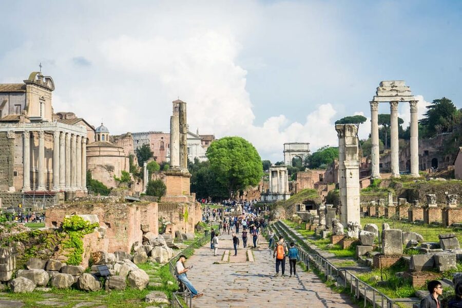 Rome: Private Colosseum Experience and Ancient Ruins Tour - Arch of Titus and the Roman Forum