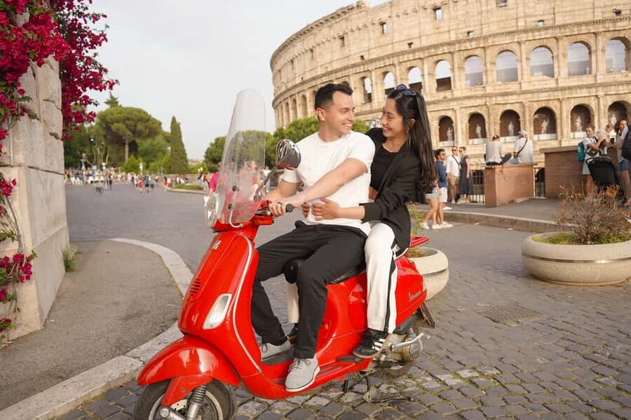 Rome: Vespa Photo Tour with Historic City Highlights - The Orange Garden and Its Quiet View