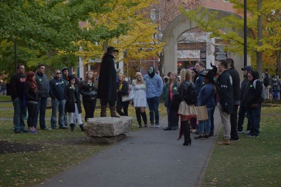 Salem Night Tour: Haunt and History Guided Night Tour - Starting at Essex Street and the Witch Trials Memorial