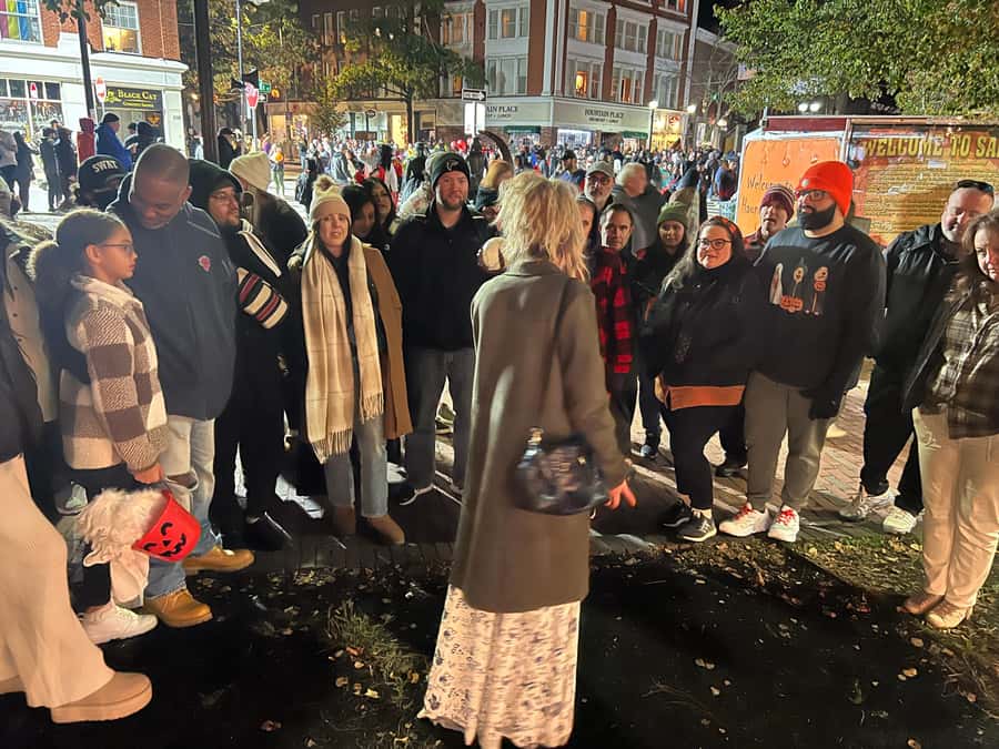 Salem: Witch Trial History and Salem Haunts Walking Tour - McIntire and Washington Square