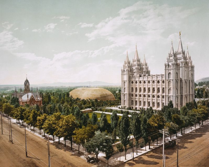 Salt Lake City: History & Culture Guided Walking Day Tour - City Creek Center shows a newer Salt Lake City