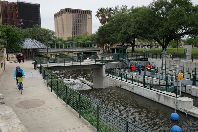 San Antonio Full-Day Historic City Tour - The San Antonio River adds sound and story