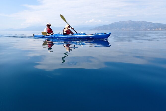 Sea Kayak Nafplio - Medieval Castles Tour - Acronafplia Fortress from below
