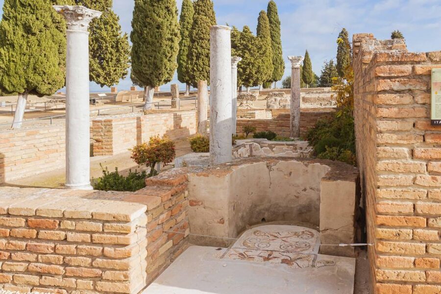 Seville: Game of Thrones and Roman Empire Italica Tour - Domus de Neptuno and the Mosaic Floors
