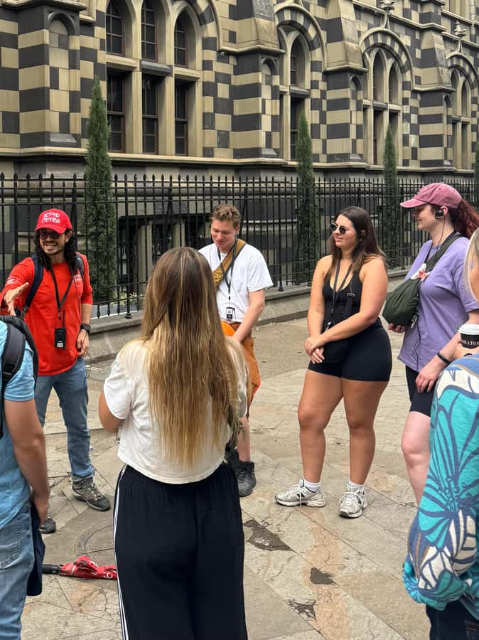 Shared Medellín Downtown Tour with Wireless Audio - La Alpujarra and the railroad story