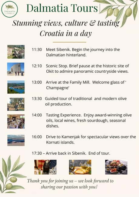 Šibenik: Croatia in a Day, Vistas, History, Olive Oil, Wine - Okit Hill brings Dalmatian history into view