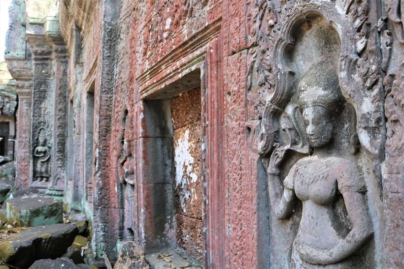 Siem Reap: Banteay Srei and Grand Circuit Heritage Tour - Preah Khan, where corridors meet tree roots