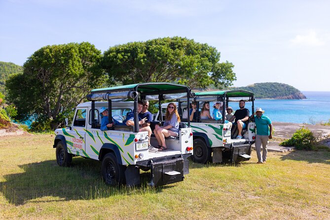SoCoHo Jeep Safari - Historical Sites - Lunch - Beach - What the guide adds to the drive