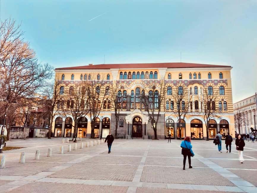 Sofia: History And Heritage - Small Group Guided Tour - The royal, parliamentary, and government quarter