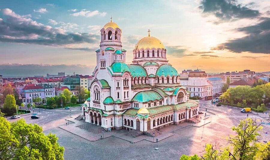Sofia: History And Heritage - Small Group Guided Tour - Meeting beneath Alexander Nevsky’s domes