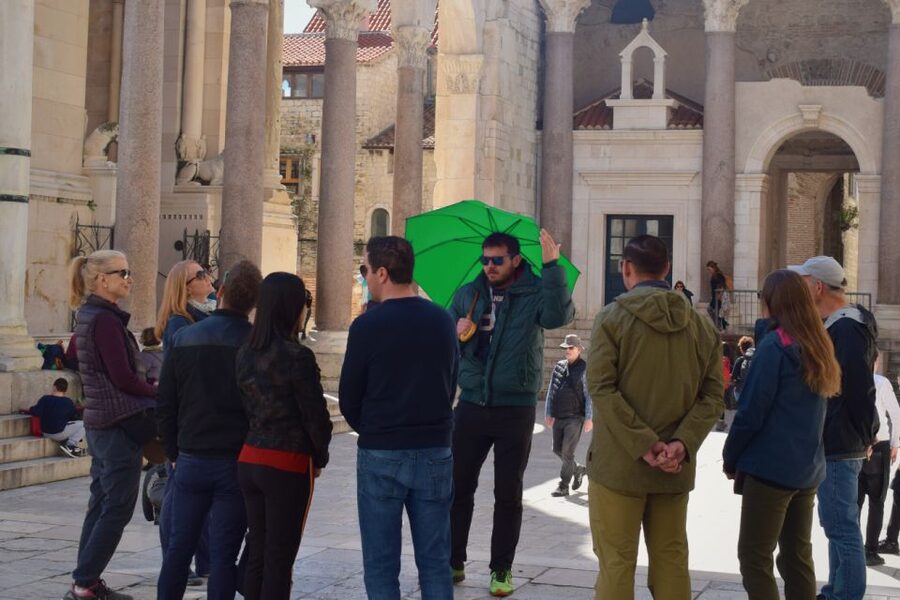 Split: Local History and Culture 90-Minute Walking Tour - Walking through the Roman palace and old city