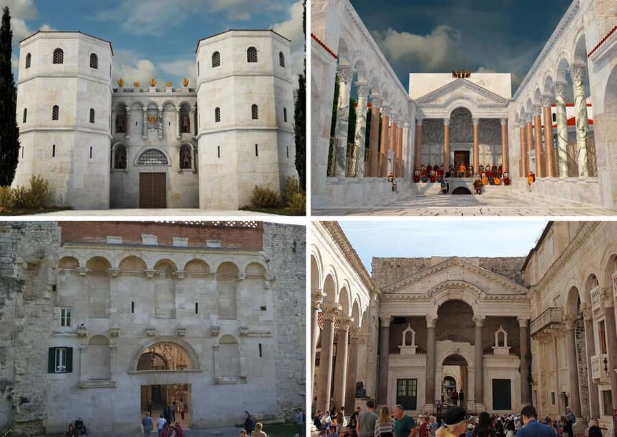 Split: Walking tour of Split with a 'Magister' of History - Peristyle, where the Roman palace becomes a city square