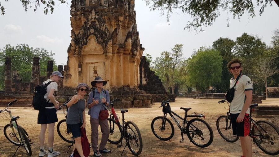 Sukhothai: Full-Day Historical Park Cycling Tour with Lunch - What the $50 price includes