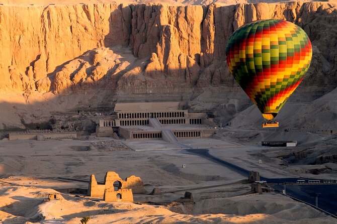 Sunrise Hot Air Balloon Over the Historical sites in Luxor - Watching the balloon inflate before takeoff