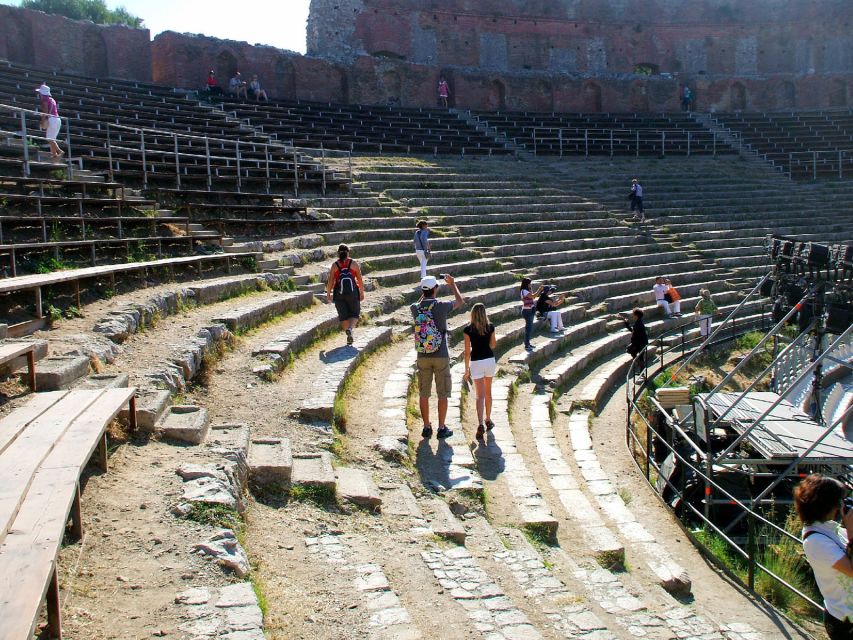 Taormina: Guided Historic City Tour - The Roman Odeon is smaller, but still worth your attention