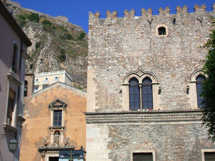 Taormina: Guided Historic City Tour - Palazzo Corvaia brings Gothic Taormina into view