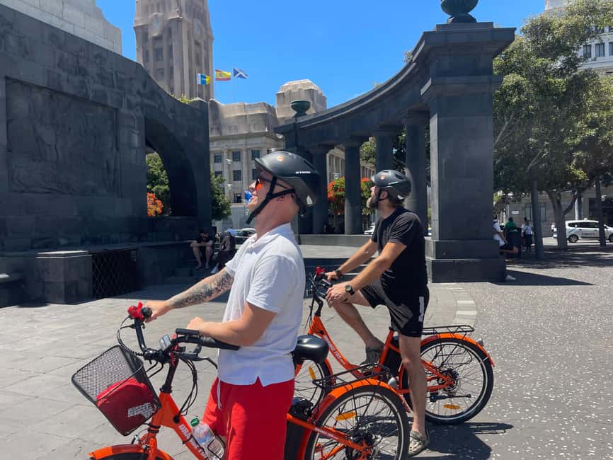 Tenerife: Guided Historical Bike Tour with E-Bike Option - Cabildo, Plaza de la Candelaria, and Plaza de España