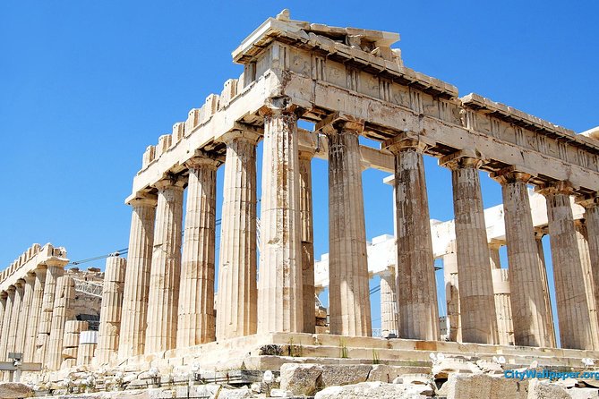 The original Christian tour on Paul's footsteps in Athens and ancient Corinth - The Acropolis, from the Propylaea to the Parthenon