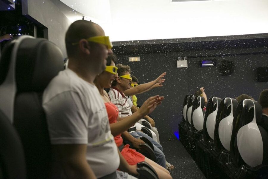 Throne of Helios: The History of Rhodes in 9D Experience - Inside the old St. George cinema