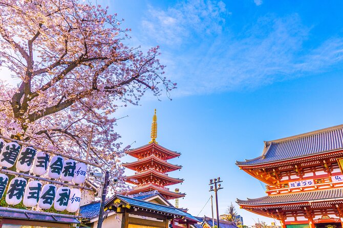 Tokyo: Asakusa & Sensoji ー Oldest Temple Walking Tour (2hrs) - Nakamise Street, souvenirs, and snacks