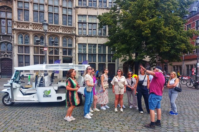TukTuk Tour through historic Antwerp 2.5h - Vleeshuis, a guild house with a medieval purpose