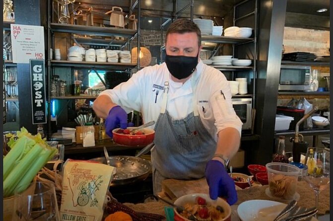 Undiscovered Charleston: Half Day Food, Wine & History Tour with Cooking Class - A cooking demonstration that turns into lunch