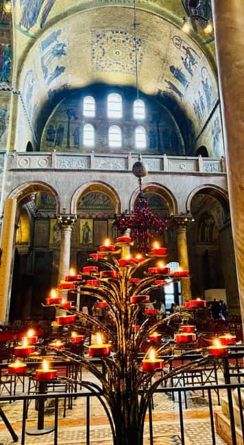 Venice: The History of St. Mark's Basilica Tour - Inside the Basilica: Gold, Marble, and Mosaics