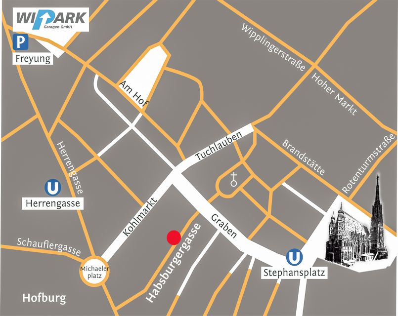 Vienna: Time Travel and Magic Vienna History Tour - How long the visit takes and what the location adds