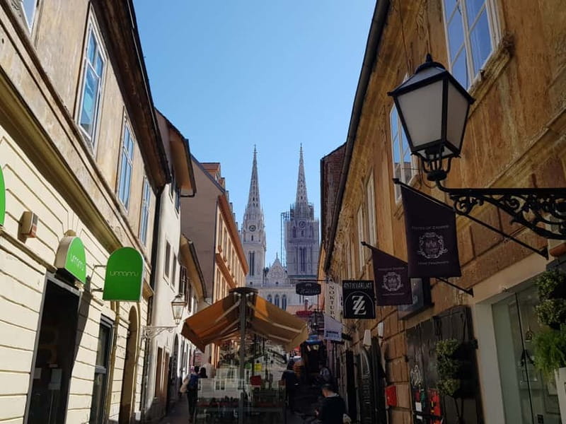 Zagreb: City and WWII Tunnels Walking Tour - The funicular and the climb to Grič Hill